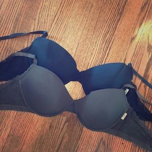 2 Gilly Hicks Parker Demi Bras 38D